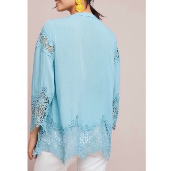 NWT Anthropologie Covington Lace Tunic - Picture 2 of 3